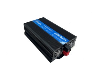 Fit4Less r DC12V或DC24V输入到交流230V 50hz输出，带USB和液晶远程显示器2500瓦纯正弦波逆变器 - Product Image 2