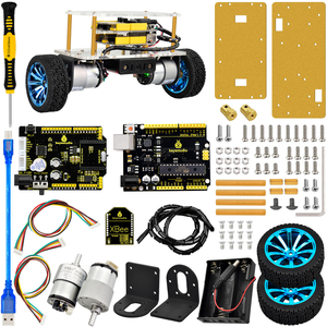 Keyestudio due ruote auto auto auto Robot di bilanciamento per Arduino Robot auto con il telecomando del telefono cellulare auto robotica auto