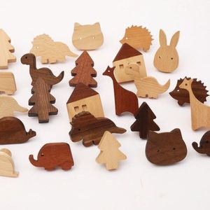 Chintoro MINI zelkova กล่องดนตรีไม้งานฝีมือพร้อมรูปแบบหัวใจมือหมุนสำหรับห้องครัวของขวัญวันเกิด - Product Image 4
