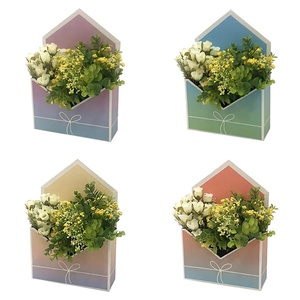 Spot Gradually <strong>Changing</strong> Hand Holding Envelope Flower Box Portable Flower <strong>Gift</strong> Box Custom Wholesale - Product Image 2