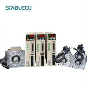 Yeni kutu içi elektrik ekipmanları 5 inç 10n.m denetleyici 3 eksen 400w Cnc Router makine ucuz Servo Motor sürücüsü Canopen ile - Product Image 4