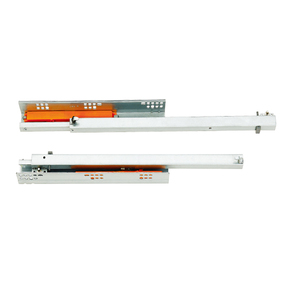 Cesta de amortiguación plegable para cajones, canal de empuje para abrir rieles telescópicos ocultos, cierre suave, deslizante de cajón oculto - Product Image 4