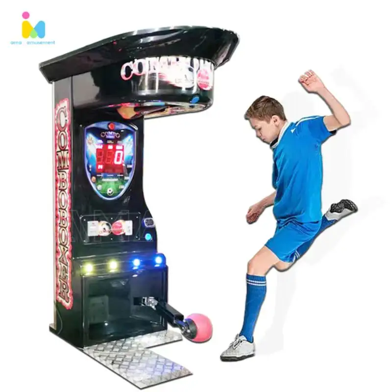 AMA Amusement Máquina de patadas y boxeo que funciona con monedas Juego de arcade Boxeo Máquina de puñetazos y patadas a la venta