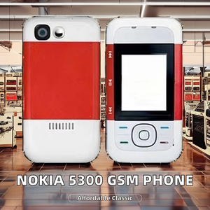 Nokia 5300オリジナルクラシックGSM携帯電話スライダーSymbianオペレーティングシステムで超安くてシンプル - Product Image 2