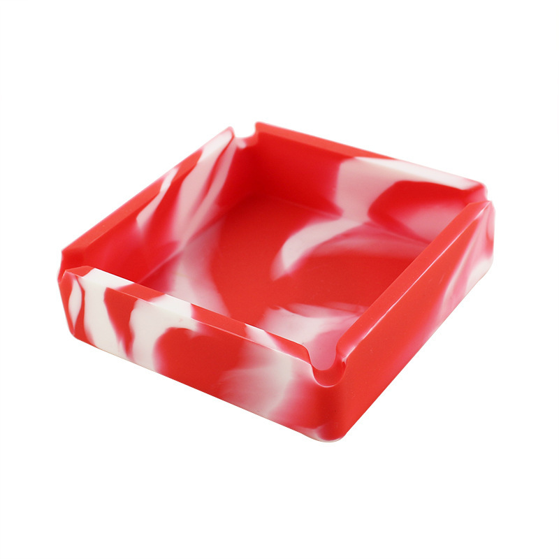 Cuadrado grande-rojo blanco-10x10x3cm
