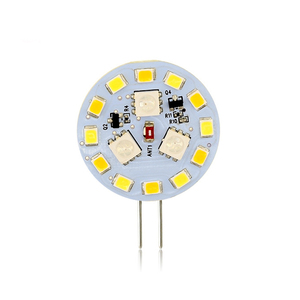 Tuya App Controlled Intelligent <strong>G4</strong> <strong>LED</strong> Bulb DC10-30V RGBW 1600 Kinds of Color Brightness Dimming and Color Changeable <strong>G4</strong> <strong>LED</strong>