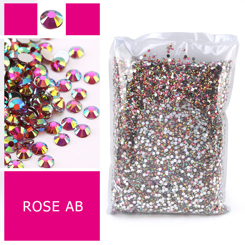 Base plateada rosa roja ab