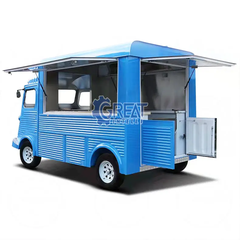 Burger Food Truck acquista Mobile Fast catering Food Coffee Hot Dog Van in vendita Street Food