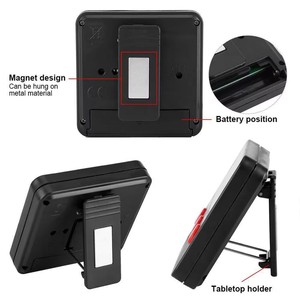 Medidor Digital de temperatura y humedad, pantalla LCD, Incubadora al aire libre, termohigrómetro con sonda para Sensor de huevos para incubar mascotas