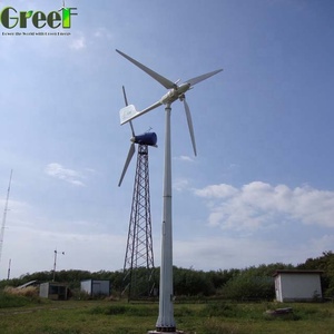 5kw rüzgar jeneratörü türbini kolay kurulum yüksek verimli fiyat listesi mıknatıs rüzgar gülü jeneratör ev için - Product Image 2