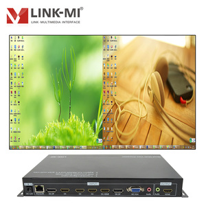4x1マルチビューワッドHDMIビデオマルチプレクサPIP 7 in 1 Outビデオスイッチモニター/広告用VGA DP信号をサポート - Product Image 1