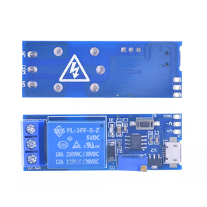Smart Electronics Micro USB Power Adjustable <strong>Delay</strong> Relay Timer Control Module 5V-30V Trigger <strong>Delay</strong> Electronic Modules Kits - Product Image 5