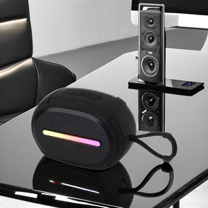 Royaltenic S033 Mini BT Altavoces inalámbricos Portátil RGB LED Luz Gaming Altavoz Fiesta 5W Salida de energía Fuente de batería Computadora - Product Image 3