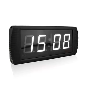 Orologio digitale a LED da 3 pollici con cifre bianche portatile con conto alla rovescia multifunzione per uso sportivo al coperto - Product Image 3