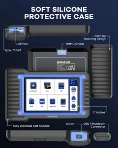 Herramienta de escaneo bidireccional Mucar VO7S, diagnóstico inalámbrico, protocolos Canfd, lector de código de motor, herramienta de escaneo automotriz, lector Obdii
