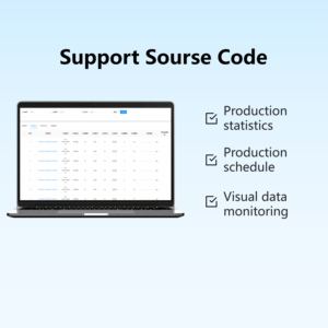 Applicazione Desktop del Software di gestione dell'avanzamento dell'ordine di produzione MES personalizzata in tempo reale per il sistema di esecuzione della produzione - Product Image 2
