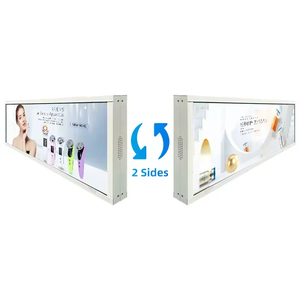 Commercial Long Narrow <strong>LCD</strong> Shelf <strong>Display</strong> Stretch Bar Digital Signage for Retail Store Shelf Edging Header <strong>Display</strong> SDK <strong>Function</strong> - Product Image 3