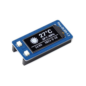 Aismartlink ahududu Pi Pico ekran modülü 1.3 inç OLED ekran modülü genişletme kartı SH1107 çip I2C arayüzü