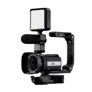 5Kビデオカメラ3.0インチIPSスクリーンハンドヘルドHDVビデオカメラCMOSセンサーSDカードメモリ - Product Image 1