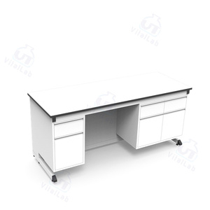 Dễ dàng di chuyển trắng Modular Kim Loại tủ khoa học máy tính phòng thí nghiệm bảng cho các trường học-đại học sử dụng - Product Image 5