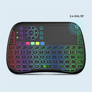 Miniteclado con retroiluminación M9, periférico inalámbrico en inglés, BT, compatible con ratón Air de 2,4G, Touchpad para Android TV Box - Product Image 2