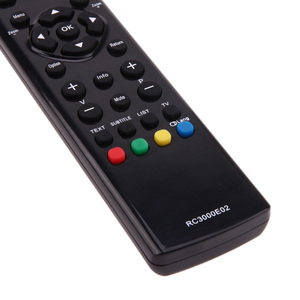 Evrensel akıllı TV uzaktan kumanda değiştirme LED LCD televizyon uzaktan kumanda siyah tüm fonksiyonları için TCL RC3000E02 - Product Image 4