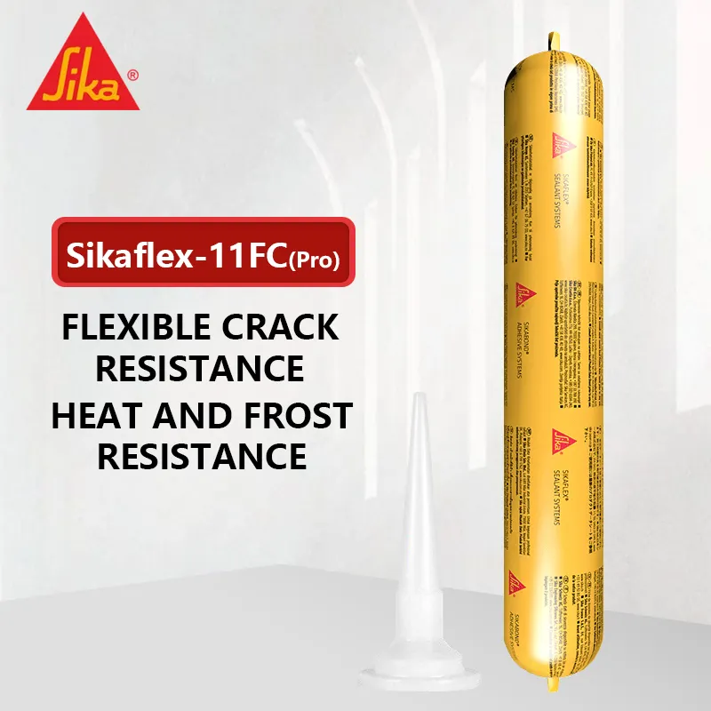 Sikaflex 11FC 600ml ยูรีเทนวางกันน้ําวางซิลิโคนซีลกระจกหน้ารถสําหรับก่อสร้างซีลโลหะแก้ว