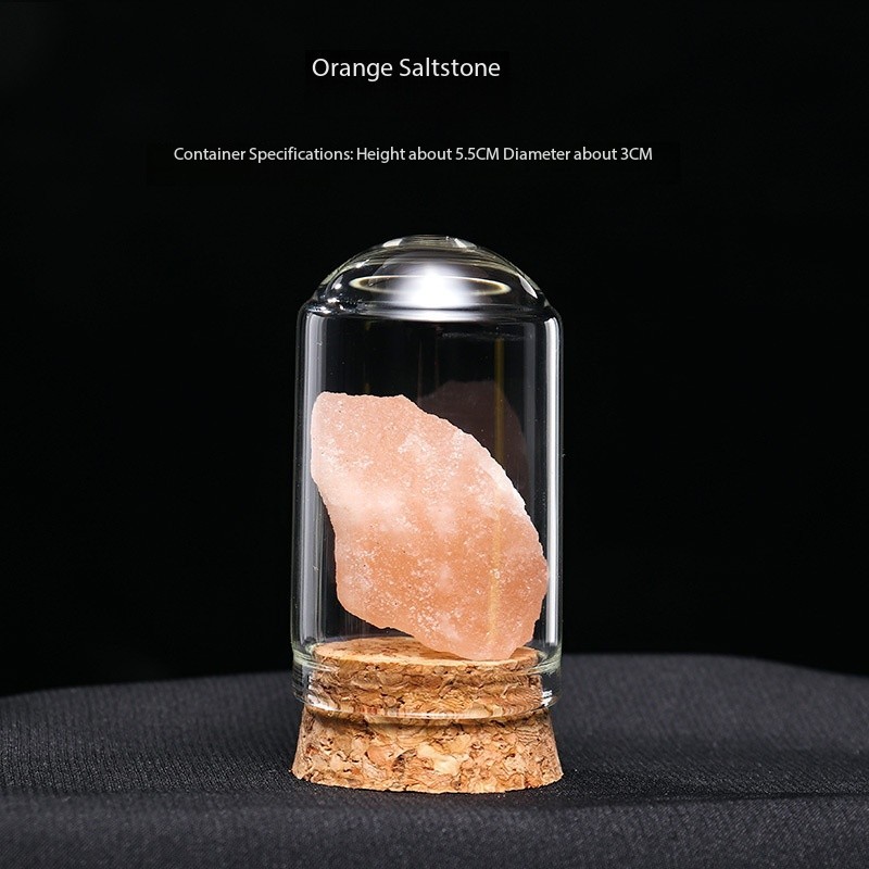 Pietra grezza arancione pietra salata