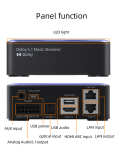 新模型矩阵切换器与dol by atmos CL-D510 5.1通道音频系统与HDMI和光缆连接 - Product Image 4