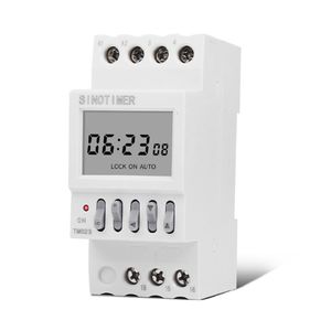 TM623 interruttore orario astronomico programmabile 220V con Display di longitudine latitudine Controller Timer relè guida DIN - Product Image 2