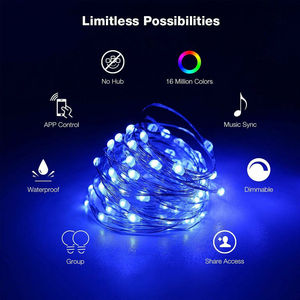 Гирлянда светодиодная уличная, RGB, USB 2020, 2/5/10/12/15/20 м - Product Image 3