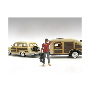 American Diorama DCD 'Campers' Minifigure 1/24 Scale <strong>Models</strong> for Scale <strong>Models</strong> - Product Image 1