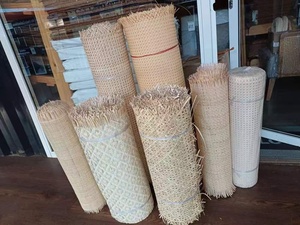 工厂合成塑料藤条人造柳条合成Pe Pvc卷编织原料出口藤条 - Product Image 6