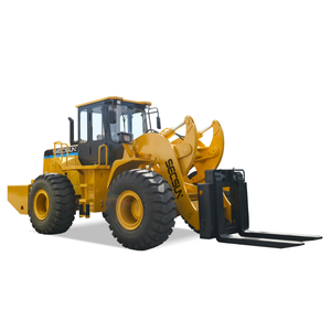 Precio de fábrica, cargador de horquilla, 18 toneladas, 23 toneladas, 28 toneladas, cargador de rueda, carretilla elevadora, cargador frontal con rotador de contenedor de horquilla - Product Image 1