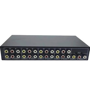 Tongli VSW81 audio and <strong>video</strong> switcher, AV switcher, 8-in <strong>1</strong>-out, AV8/<strong>1</strong>, audio and <strong>video</strong> switcher - Product Image 1