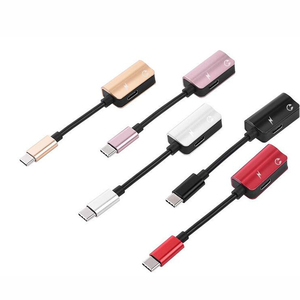 Wholesale Type <strong>C</strong> Audio <strong>Adapter</strong> Male to 3.5 Female Converter Cable Type-<strong>C</strong> AUX Cable for Huawei P50 USB <strong>C</strong> Connector Cheap - Product Image 3