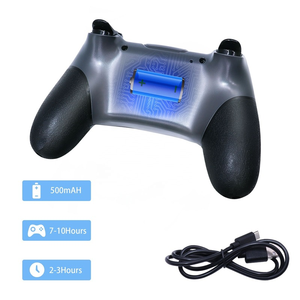 Mando inalámbrico con dientes azules, con seis ejes, para Switch Pro, mando a distancia - Product Image 4