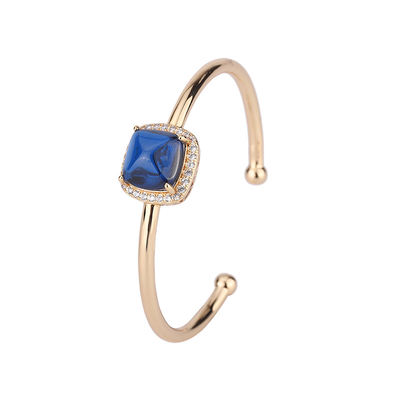 Blue sugar tower bracelet