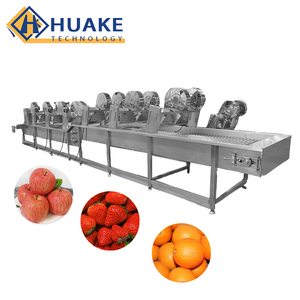 Recirculating Wash Line for Fruits and Vegetables <strong>Apple</strong> and <strong>Banana</strong> Washing Machine - Product Image 1