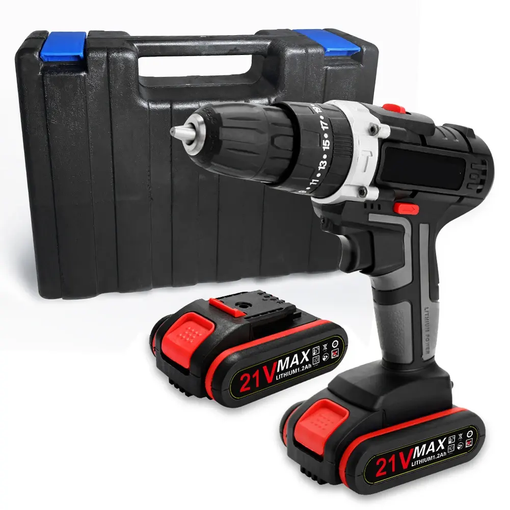 Brushless Motor Cordless Electric Drill Factory Wholesale Complete 21v Combo Kit Battery Power Tools