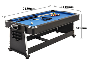 Hot Sale Factory Price Rotatable 4 in 1 <strong>Game</strong> <strong>Table</strong> <strong>Multi</strong> <strong>Function</strong> Pool Billiard <strong>Table</strong> Air Hockey <strong>Table</strong> <strong>with</strong> Dinning - Product Image 2