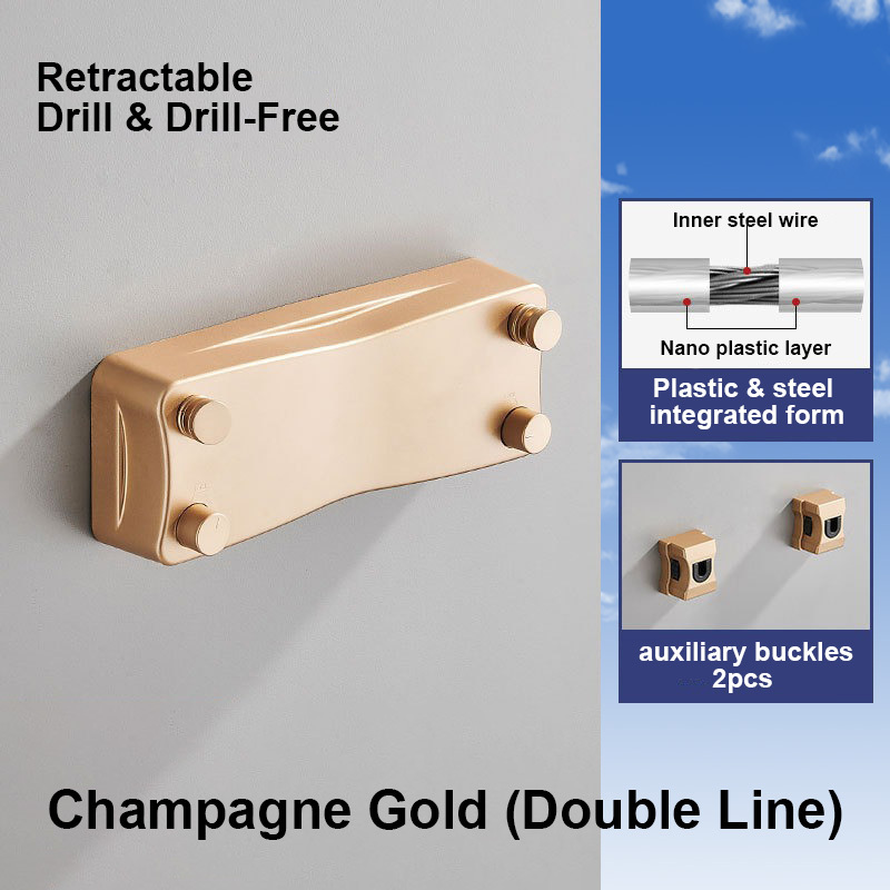 Boucle améliorée en or champagne