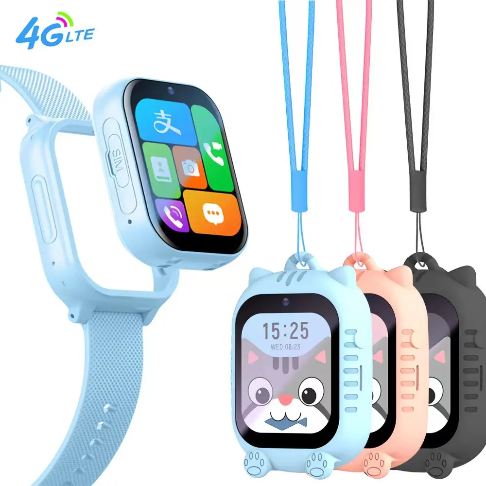 K26 nuovo 2023 4G GPS Smart watch bambini Smart Watch vendita calda 700mAh 1.83 pollici videochiamata GPS Tracker chat vocale Smartwatch