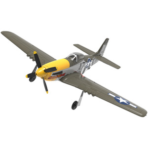 プロ4チャンネルリモコン航空機モデルP51D戦闘機クロスボーダーブラシレスモーター軍用固定翼RC - Product Image 1