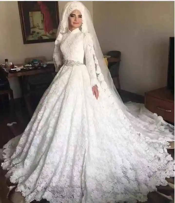 Vestido de casamento hi jab