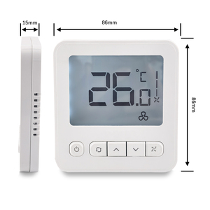 Termostato digital Honeywell Ws8 Pantalla LCD extragrande con luz trasera blanca | Calor/frío de 2 tubos con manual - Product Image 4