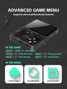 Console per videogiochi portatile portatile da 3.5 pollici con schermo portatile portatile con sistema Hot Linux, Console per videogiochi - Product Image 6
