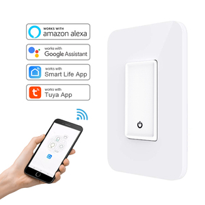 Ble Wireless Wifi Homekit <strong>Push</strong> <strong>Button</strong> <strong>Timer</strong> Designed Smart <strong>Light</strong> <strong>Switch</strong> Us Tuya 120v 60hz with Remote Control - Product Image 1