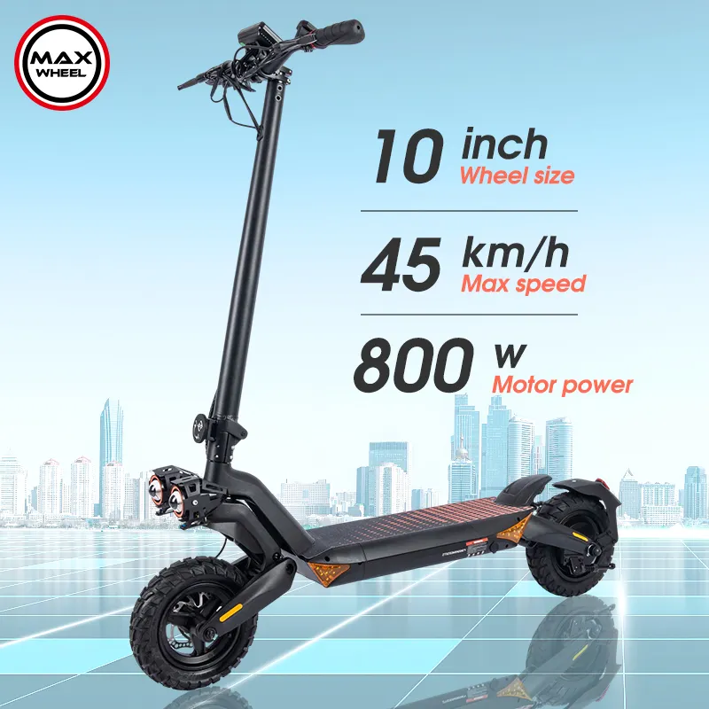 2024 elektrikli scooter katlanabilir sıcak satış 800w off road T8 güçlü yetişkin hızlı katlanır e-scooter