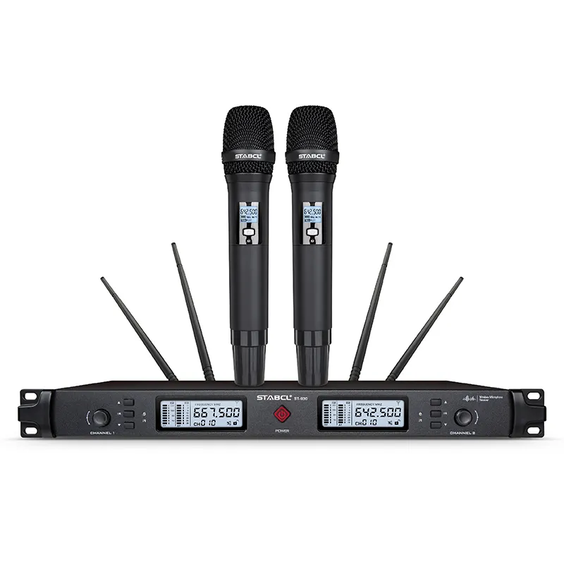 Professional PLL Wireless Entertainment UHF Collar Microphone out-door
